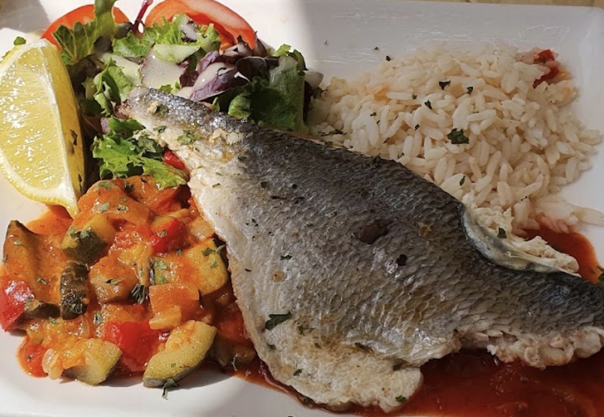 Poisson frais, plat du jour